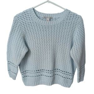 𝅺AUTUMN Cashmere knit crop top sweater